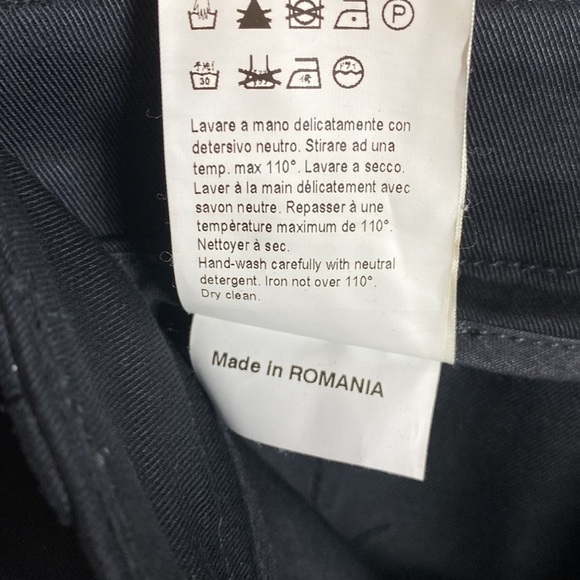 PINKO wide leg black trouser Size 10 - Picture 10 of 16